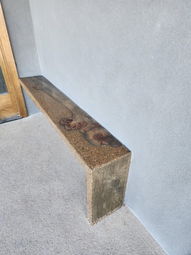 Outdoor Built in Custom Bench