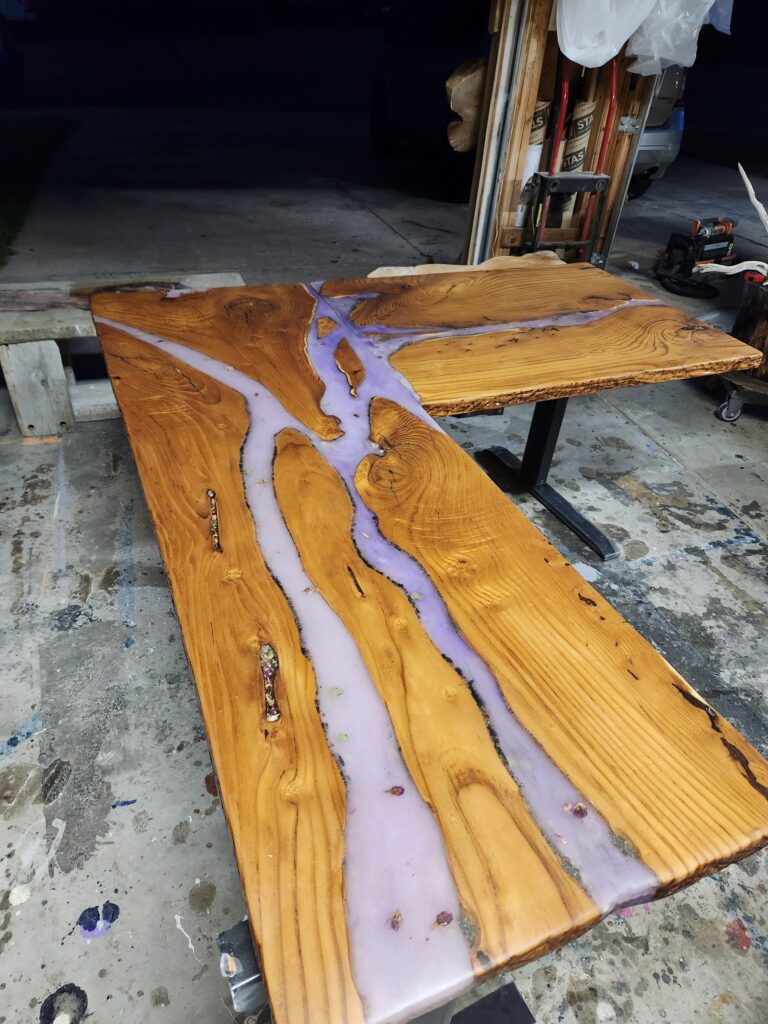 Russian Olive Custom Work desk